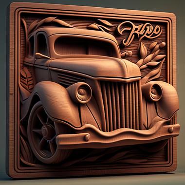 3D model Ford 7Y (STL)